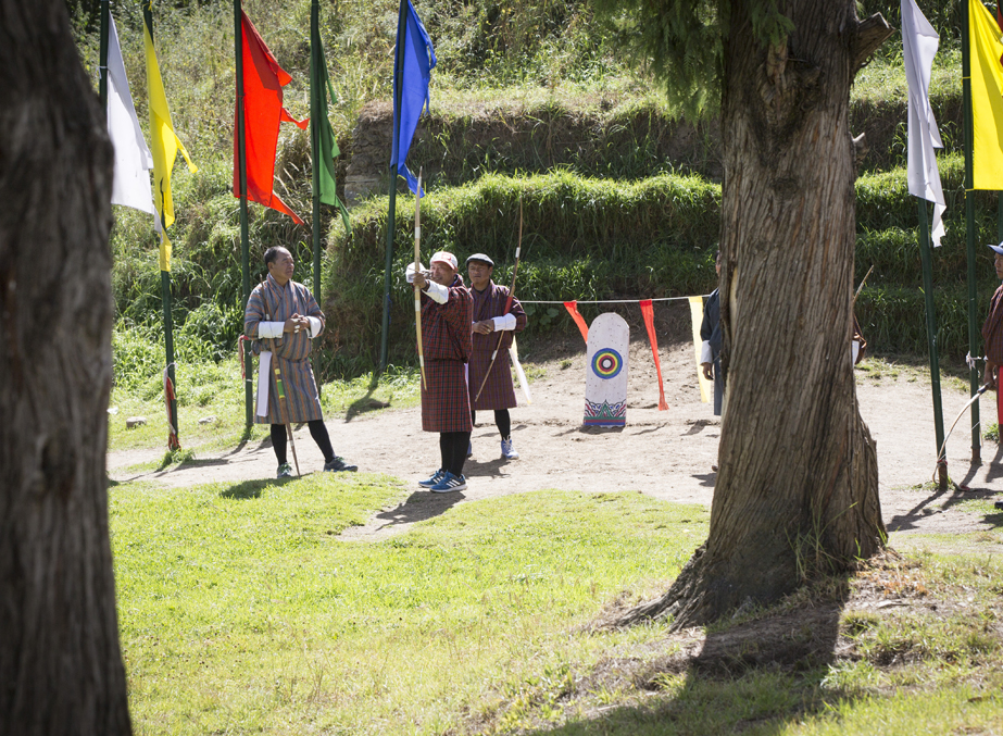 lear Bhutan's favourite Archery